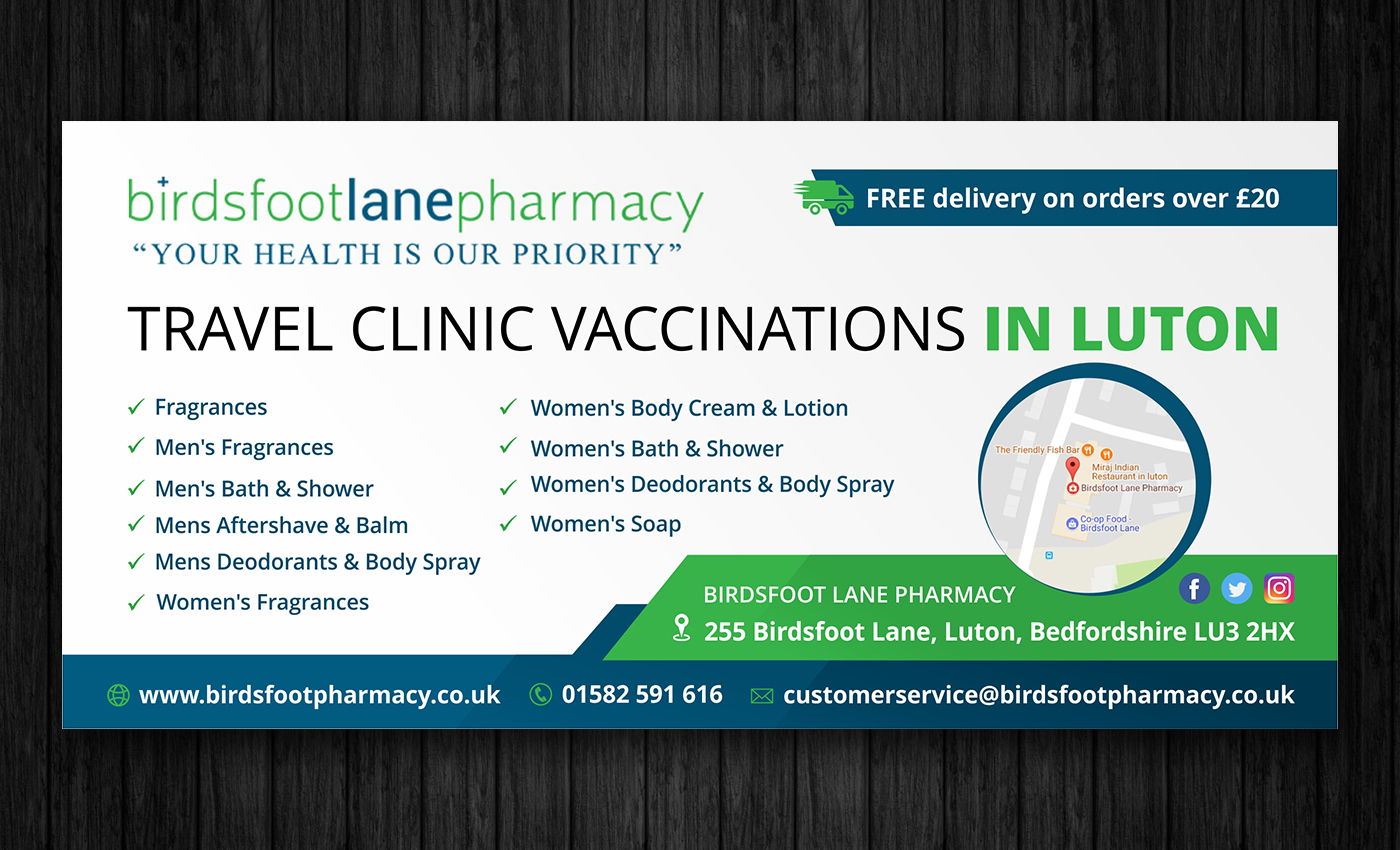 Design Annonce  par ecorokerz pour BIRDSFOOT PHARMACY | Design #16421266