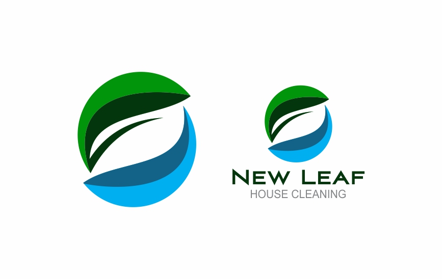 Diseño de Logo por pa2pat para New Leaf House cleaning | Diseño #16430057
