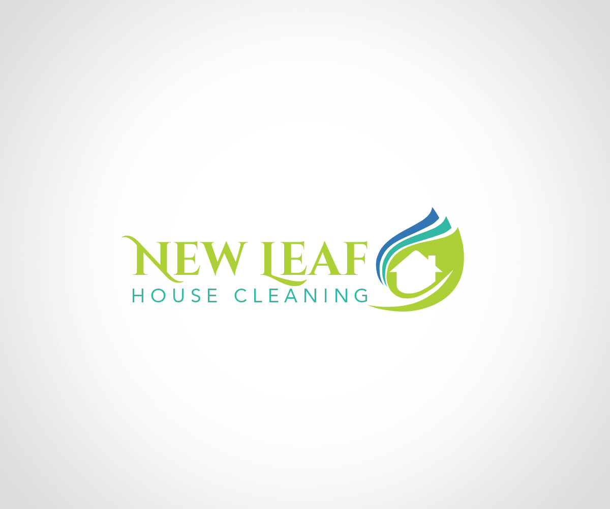 Logo Design by sunpris for New Leaf House cleaning | Design #16432369