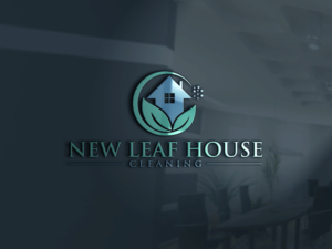 Logo Design by Oaxaqueña for New Leaf House cleaning | Design: #16430777