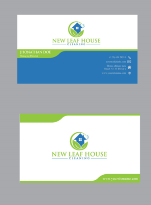 Diseño de Logo por Oaxaqueña para New Leaf House cleaning | Diseño: #16440020