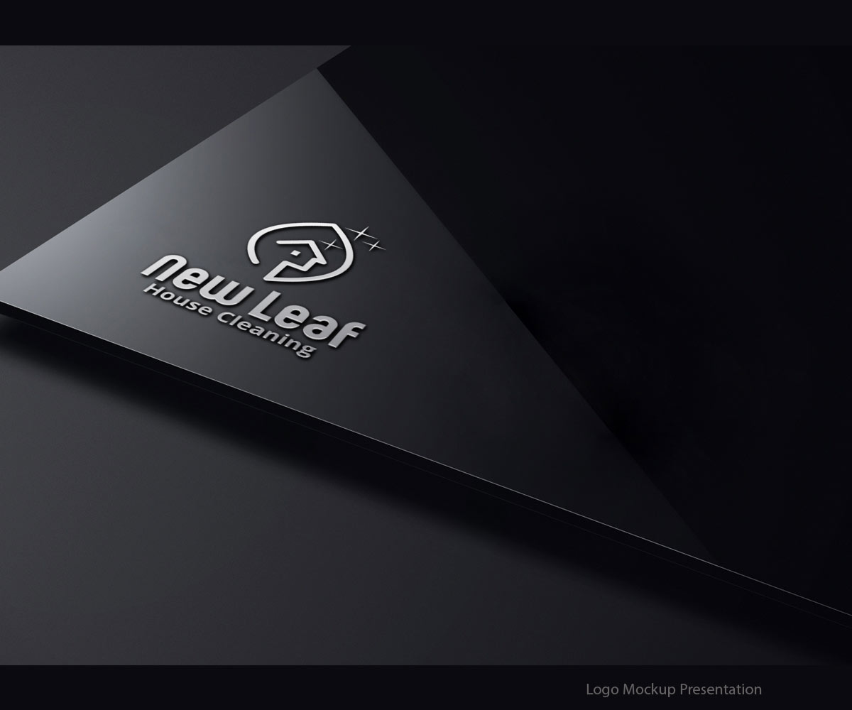 Logo Design by zebronicgraphic for New Leaf House cleaning | Design #16448087