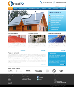 Web-Design von Creative Studio für dieses Projekt | Design #627775