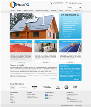 Web-Design von Creative Studio für dieses Projekt | Design: #627939