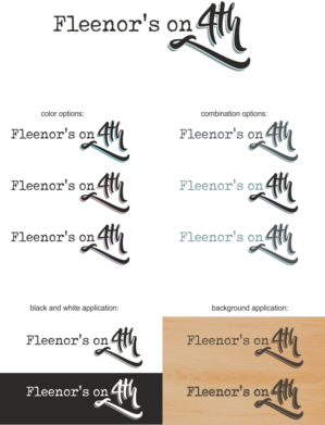 Logo Design by Vicky Galmarini for Fleenor's Restaurant | Design: #16428300