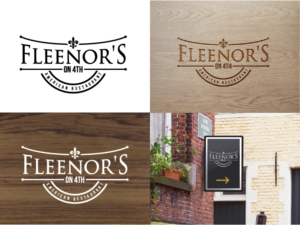 Logo Design by ErTistic for Fleenor's Restaurant | Design: #16417780