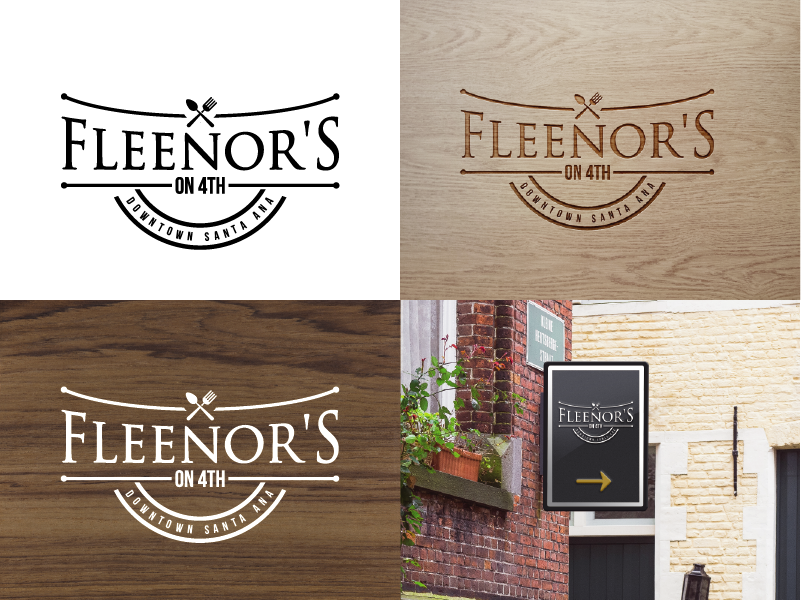 Logo-Design von ErTistic für Fleenor's Restaurant | Design #16430313