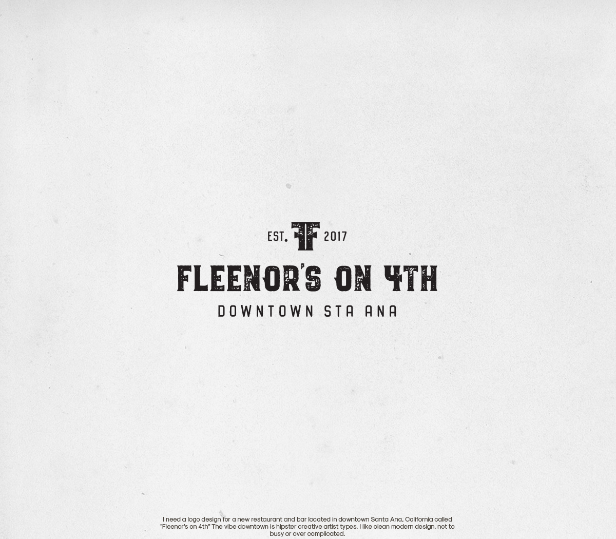 Logo Design by GBDESIGN for Fleenor's Restaurant | Design #16478575