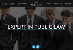 A View from the Bench | Diseño Web por webubb