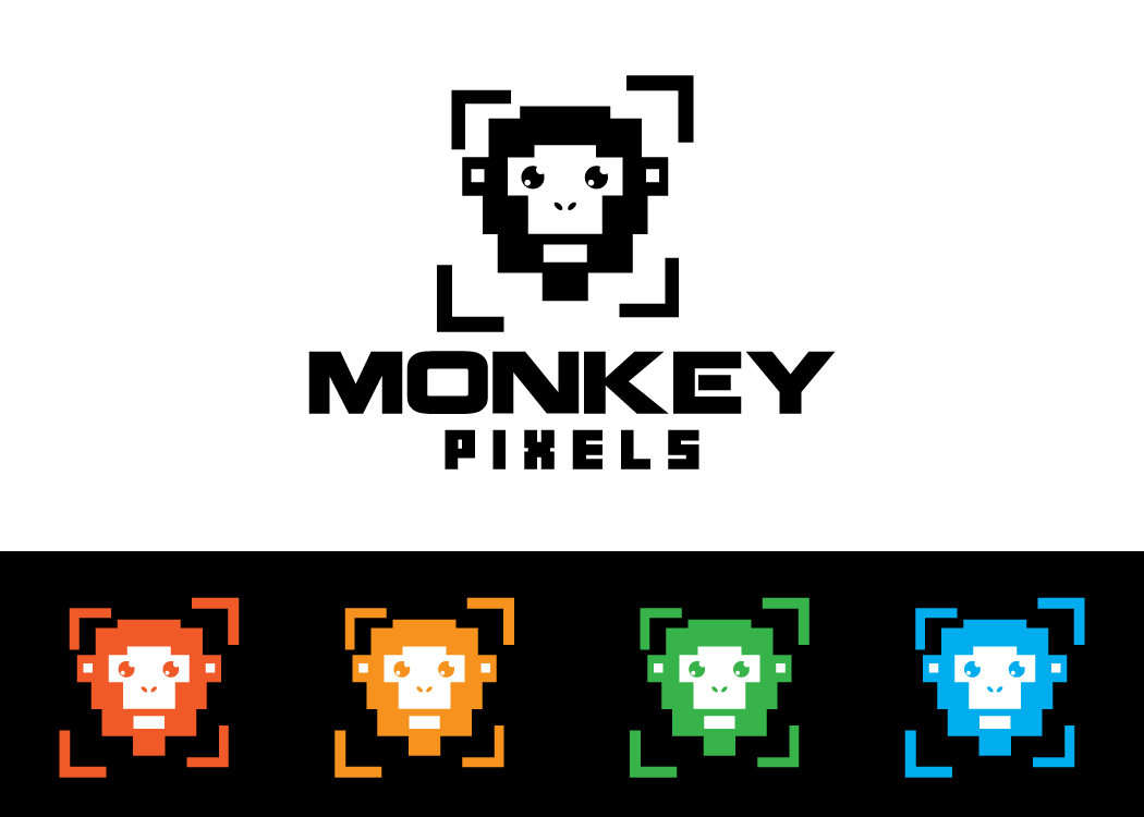 Logo Design by creative.bugs for Monkeypixels | Design #16425885