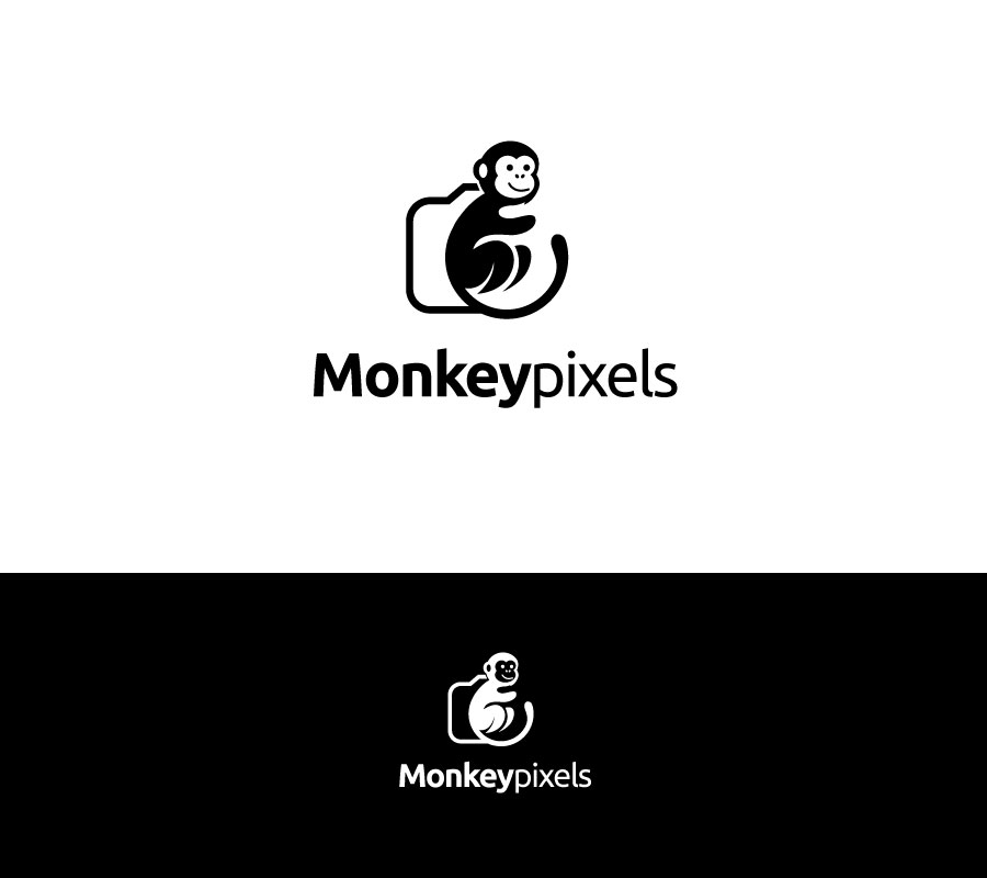 Logo Design by ecorokerz for Monkeypixels | Design #16430218
