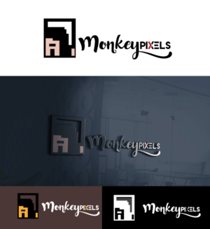Logo Design by Ruxcel Works for Monkeypixels | Design: #16468404