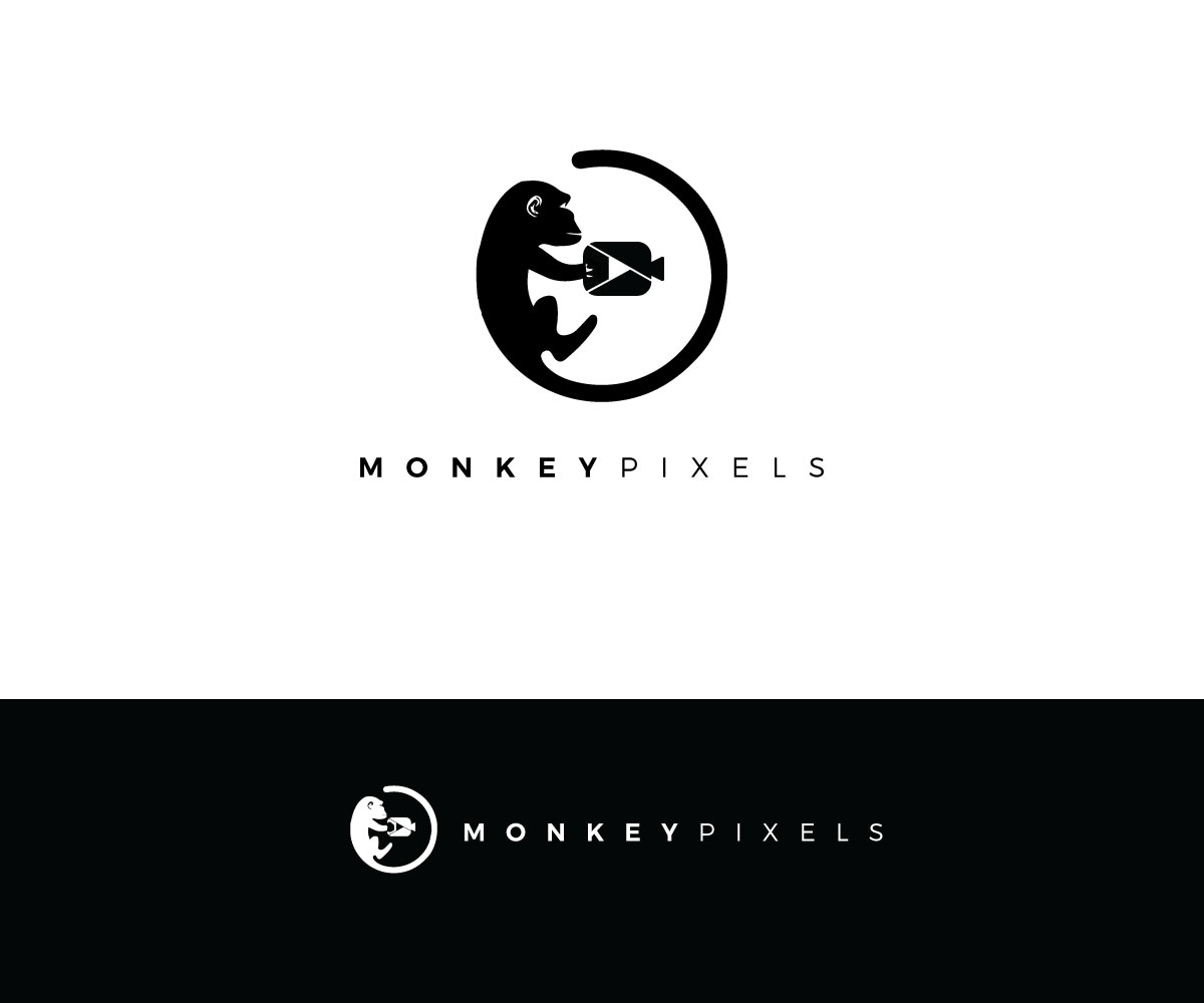Logo Design by Artknyte for Monkeypixels | Design #16425408
