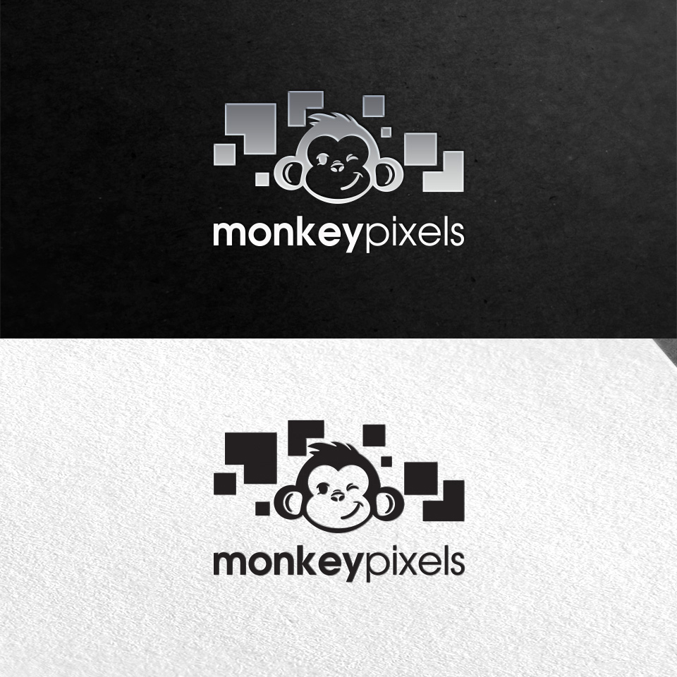 Logo-Design von RenataS für Monkeypixels | Design #16511492