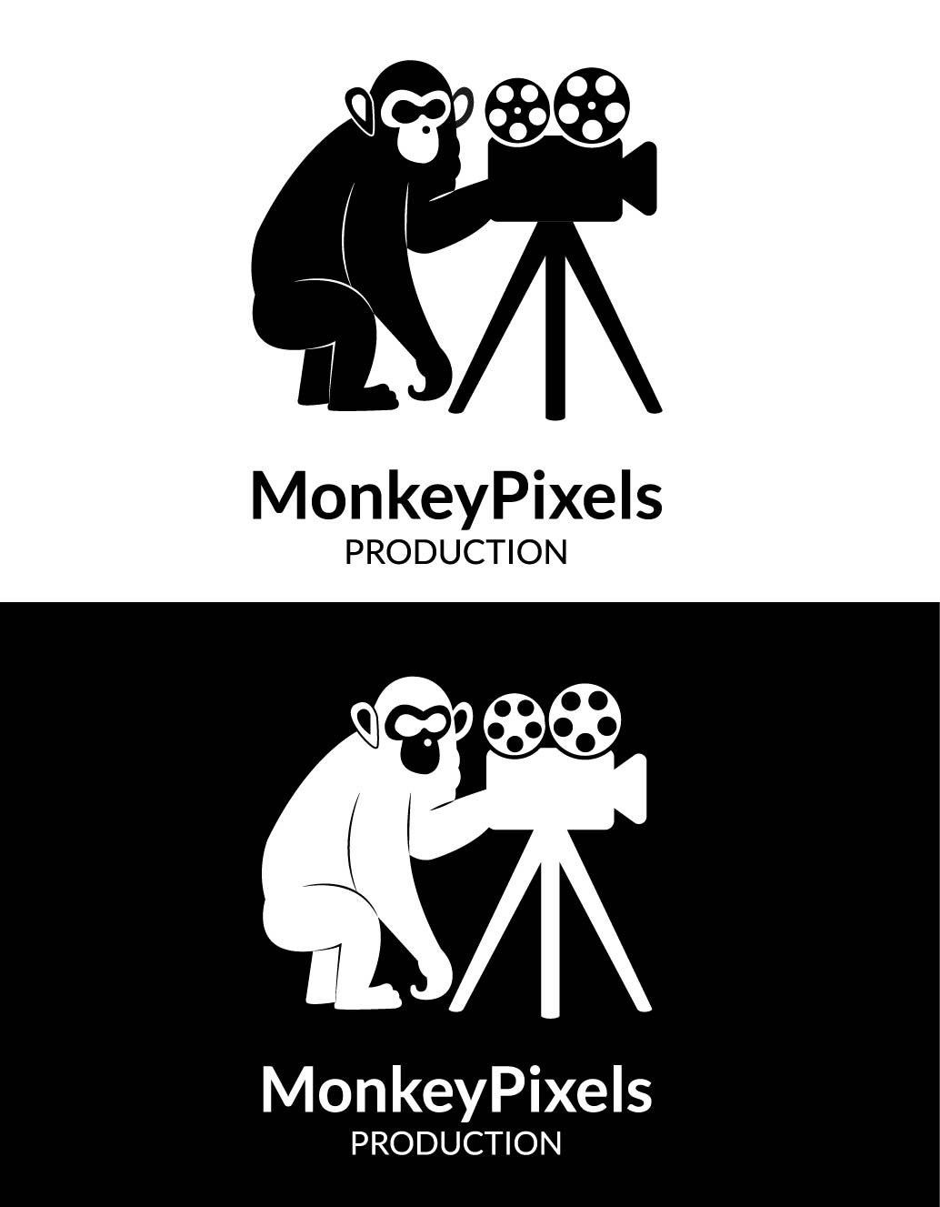 Logo Design by PrietoDariela2 for Monkeypixels | Design #16421847
