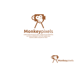 Logo Design by dan-D-dan for Monkeypixels | Design: #16464150