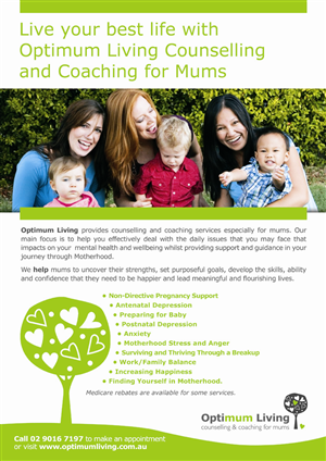 Flyer Design Project for psychologist | Diseño de Flyer por Andreev