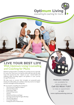 Flyer Design by Eddy for Optimum Living | Design: #612815