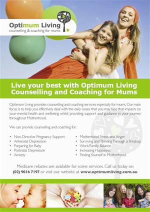Flyer Design by TinyPixel for Optimum Living | Design: #613902