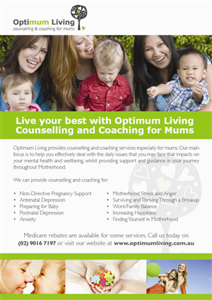 Flyer Design by TinyPixel for Optimum Living | Design: #643257