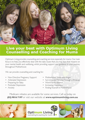 Flyer Design by TinyPixel for Optimum Living | Design: #643260
