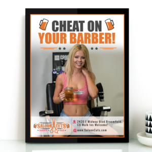 Sexy Barbershop Poster Design Attention Grabber! | Flyer Design by Deepak_9_Malhotra