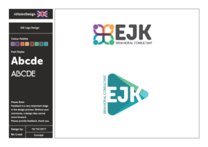 Logo Design by nvisiondesign.co.uk for EJK Behavioral Consulting | Design: #16478376