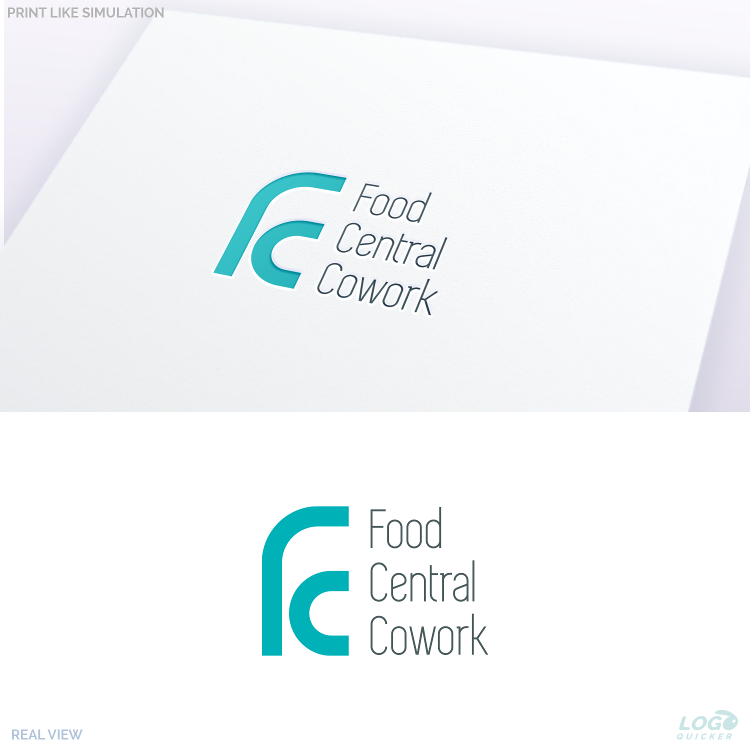 Logo Design by LogoQuicker for Food Central  |  AFC | Design #17651722