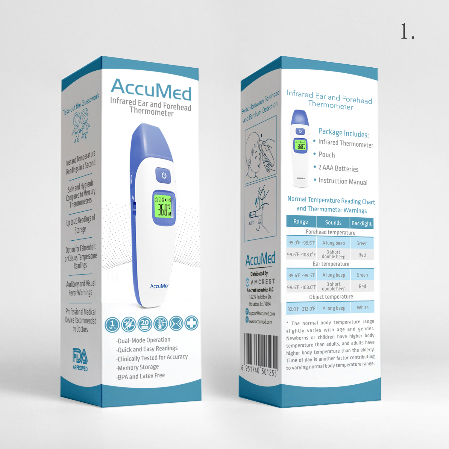 Packaging Design by Polina_pro for Amcrest Industries LLC / Amcrest Global Holdings Ltd | Design #16578952