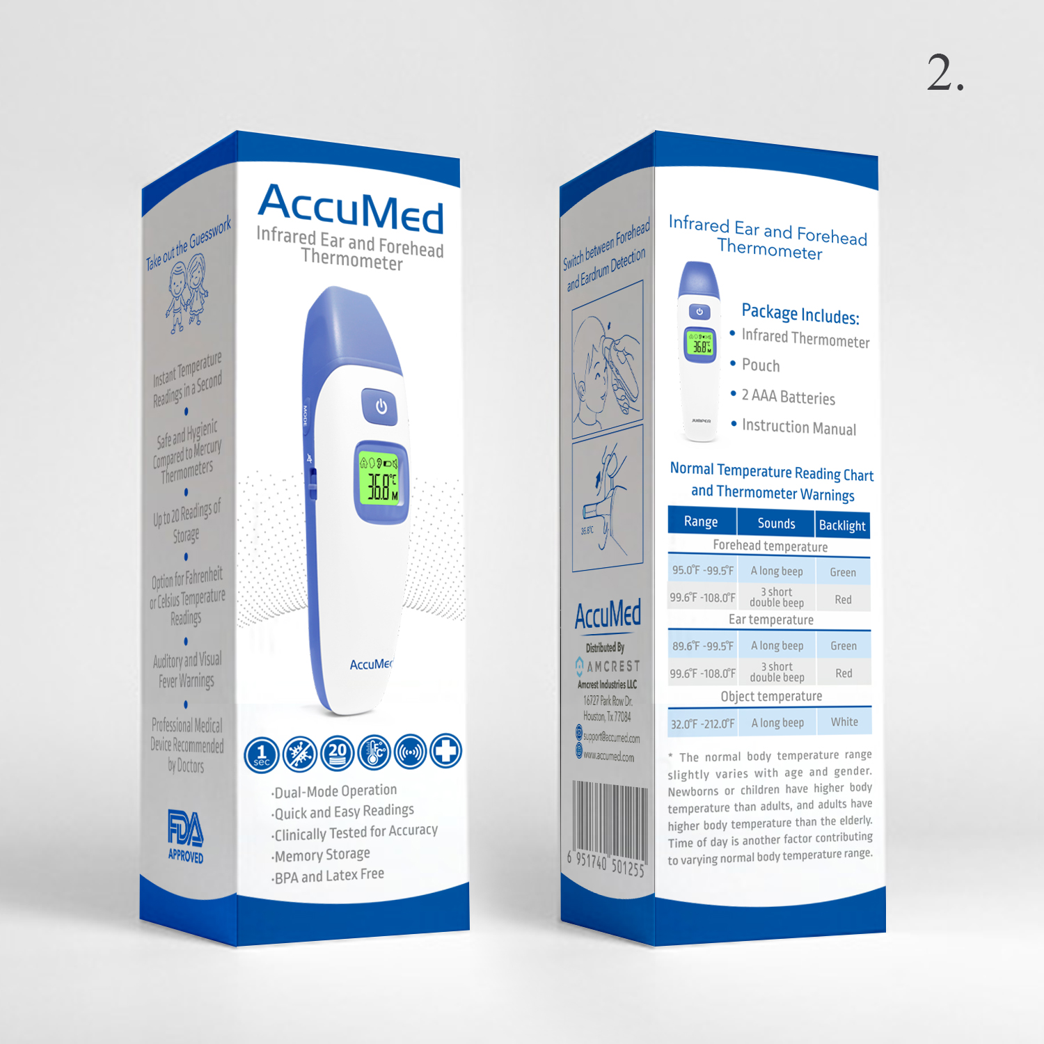 Packaging Design by Polina_pro for Amcrest Industries LLC / Amcrest Global Holdings Ltd | Design #16578953
