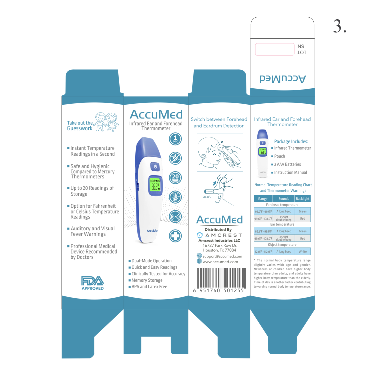 Packaging Design by Polina_pro for Amcrest Industries LLC / Amcrest Global Holdings Ltd | Design #16578954