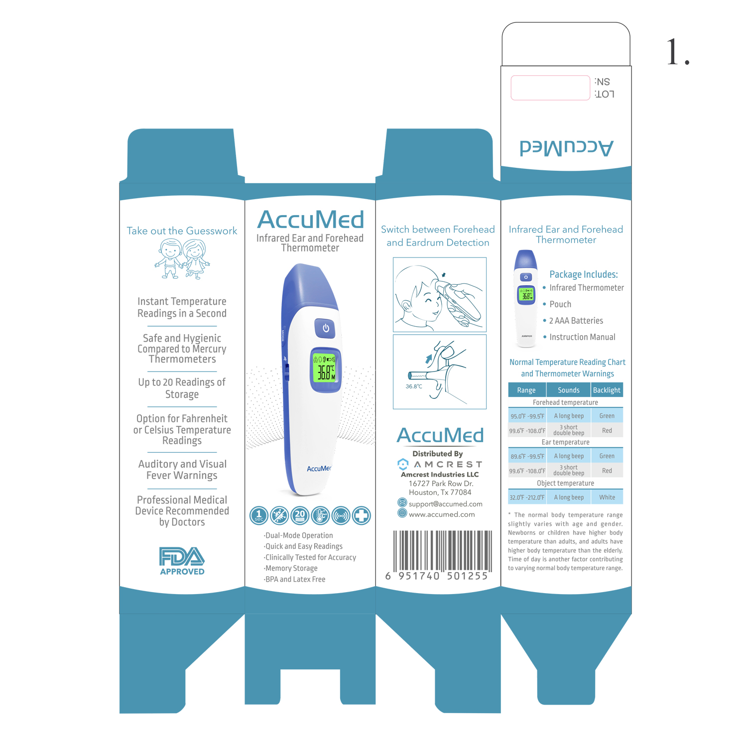 Packaging Design by Polina_pro for Amcrest Industries LLC / Amcrest Global Holdings Ltd | Design #16578955