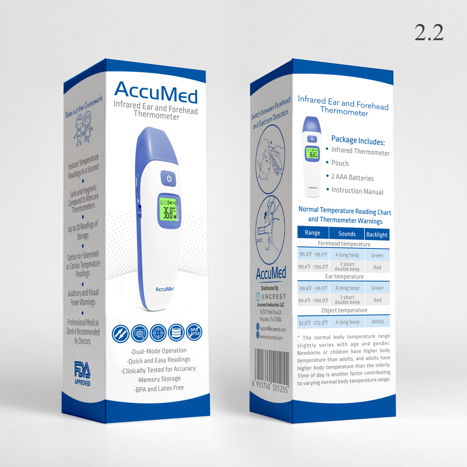 Packaging Design by Polina_pro for Amcrest Industries LLC / Amcrest Global Holdings Ltd | Design #16622563