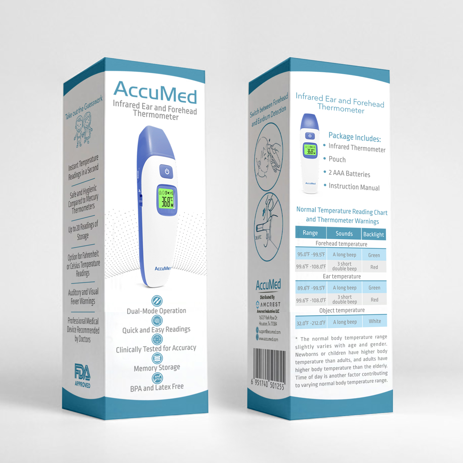 Packaging Design by Polina_pro for Amcrest Industries LLC / Amcrest Global Holdings Ltd | Design #16634194