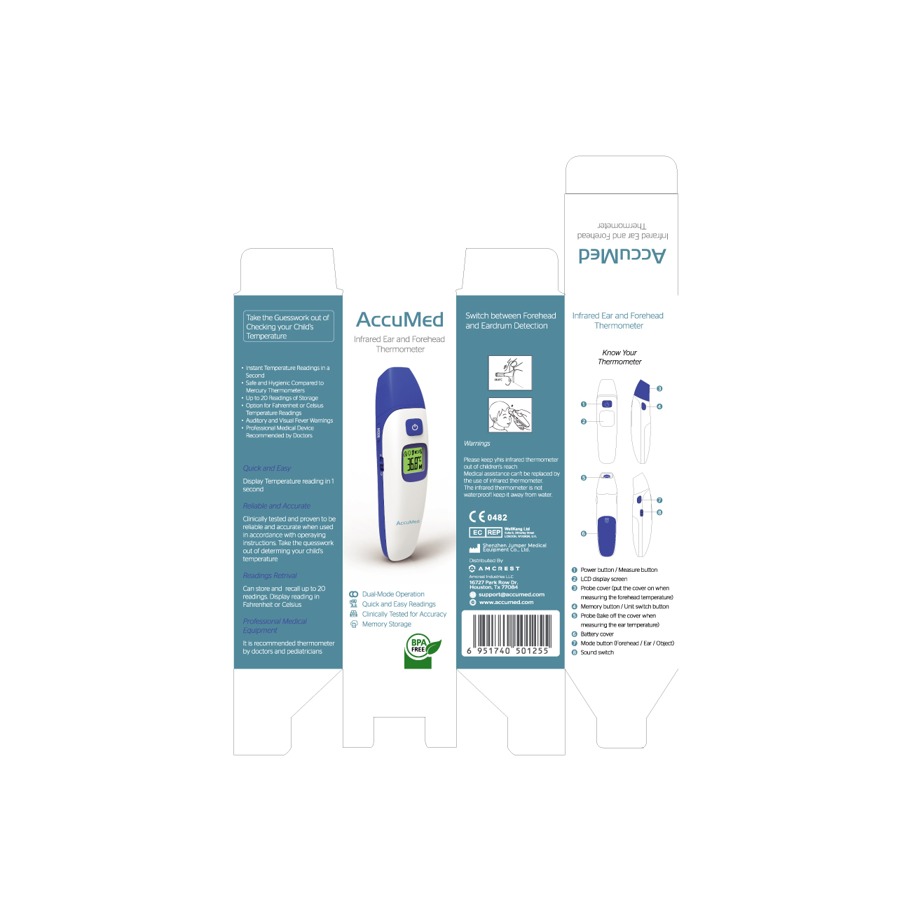 Packaging Design by Shark1 for Amcrest Industries LLC / Amcrest Global Holdings Ltd | Design #16515108