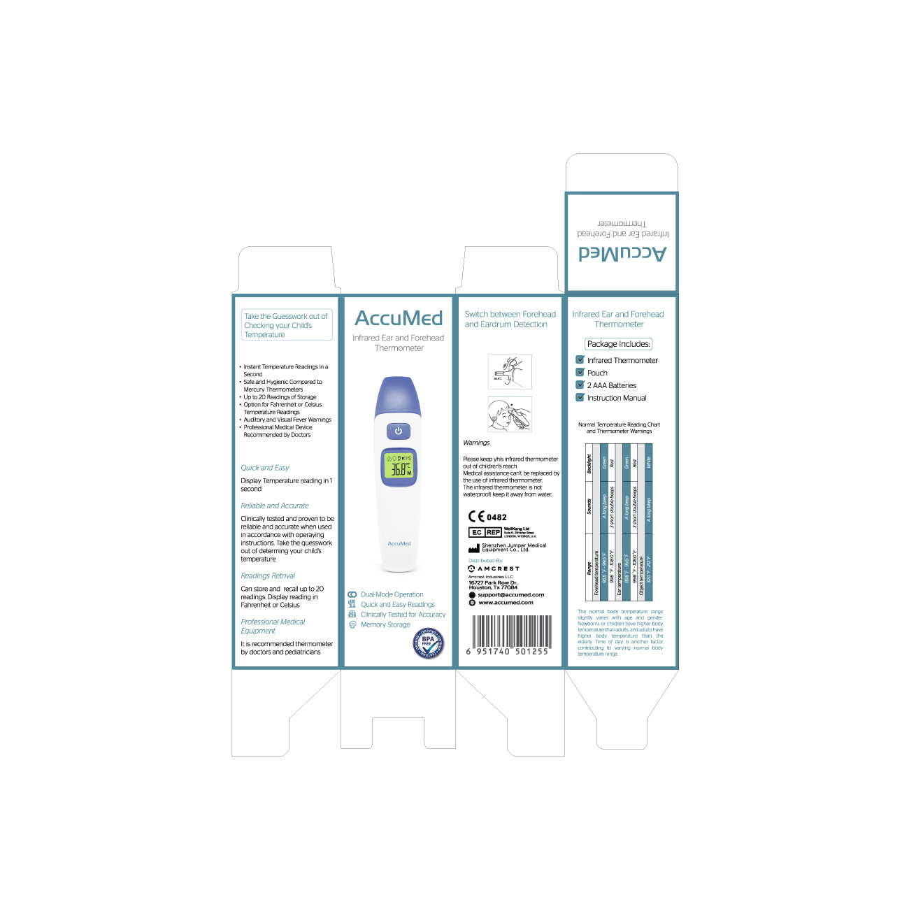 Packaging Design by Shark1 for Amcrest Industries LLC / Amcrest Global Holdings Ltd | Design #16545789