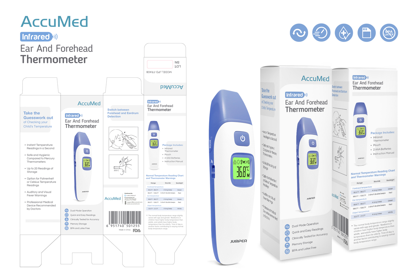 Packaging Design by deBlue swan for Amcrest Industries LLC / Amcrest Global Holdings Ltd | Design #16546140