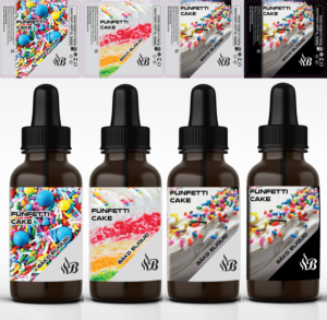 Bäkd eliquid labels - for vapor juice line | Etikett-Design von jaycobbb