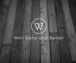 Logo Design by neboica for Well Done and Better | Design: #16432755