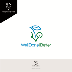 Logo Design by Arham Hidayat for Well Done and Better | Design #16567672
