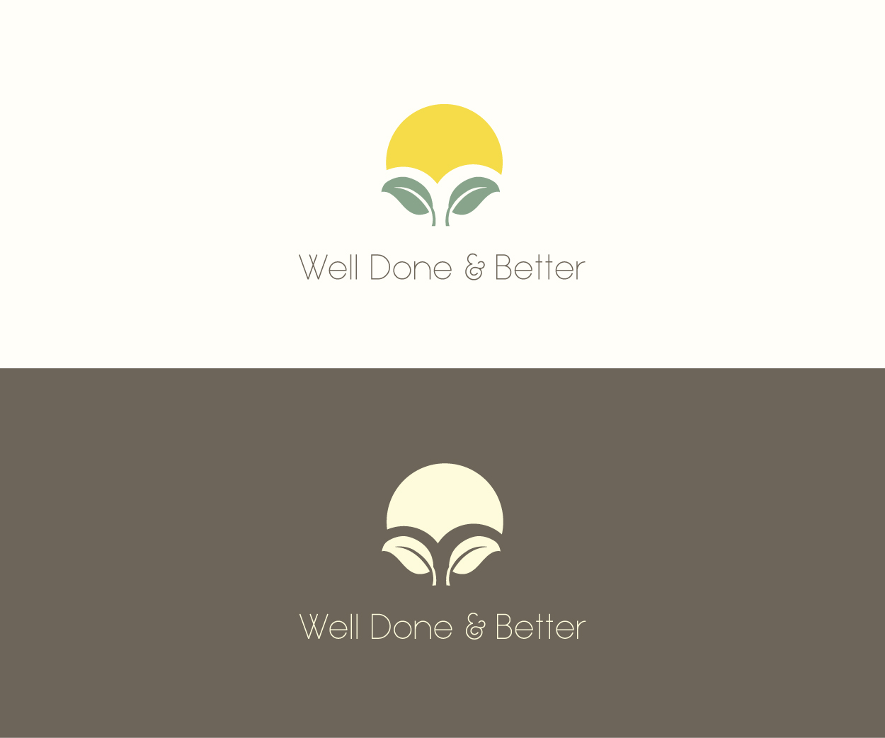Design de Logo par ALCD pour Well Done and Better | Design #16452918
