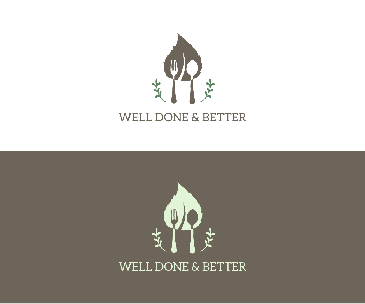 Design de Logo par ALCD pour Well Done and Better | Design #16455429