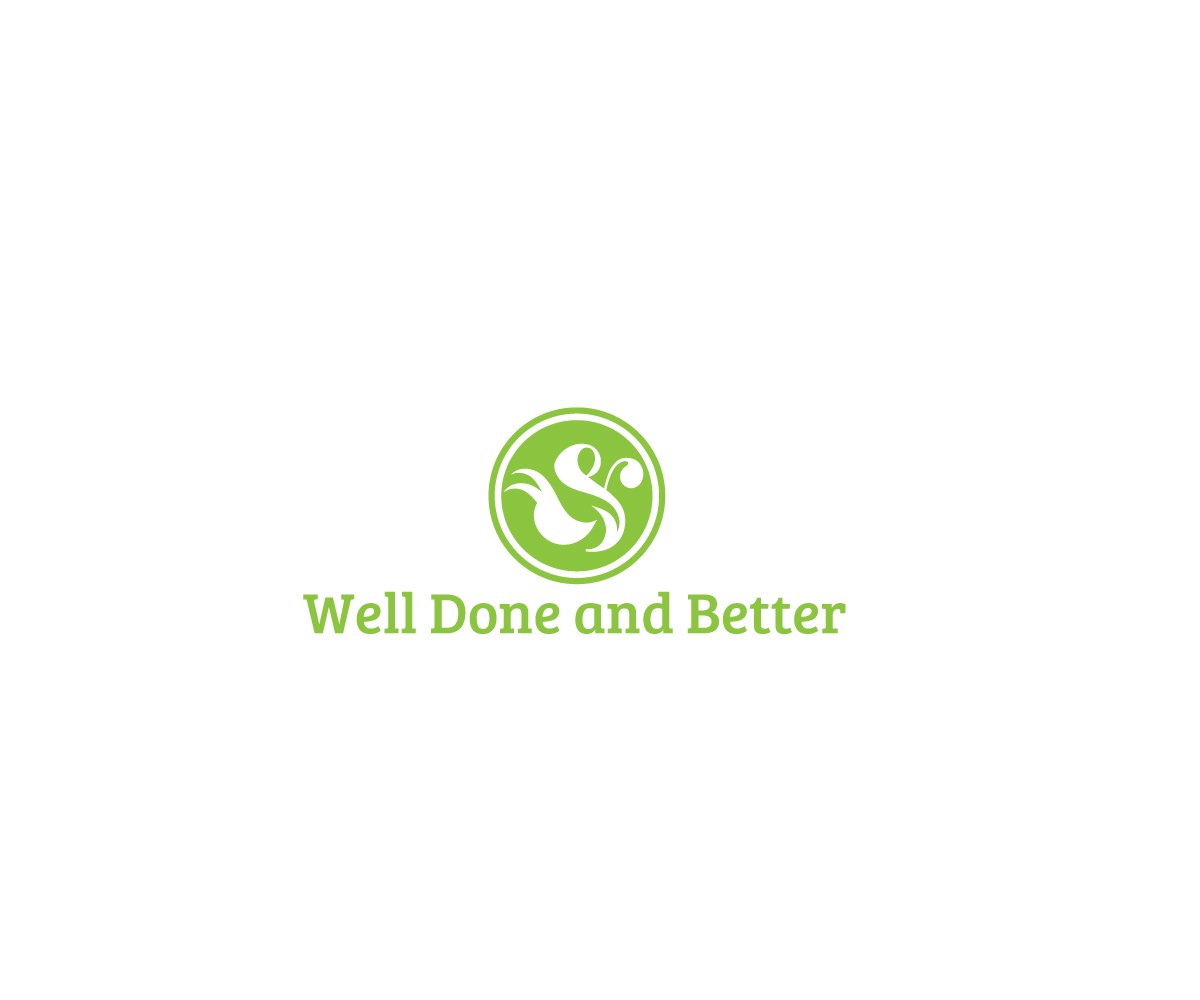 Logo Design by Alien Cookie for Well Done and Better | Design #16433134