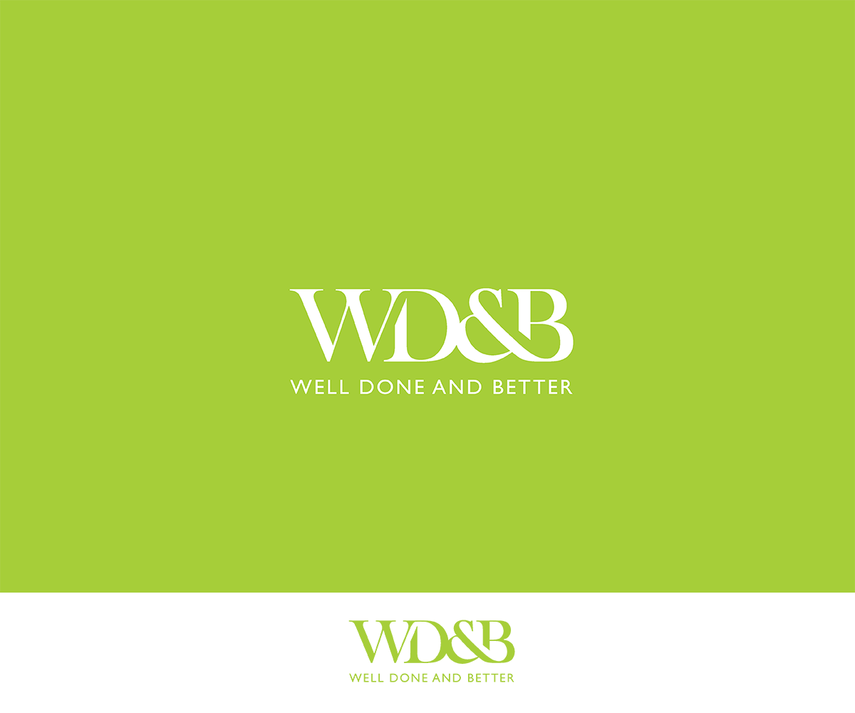 Logo Design by saulogchito for Well Done and Better | Design #16519680