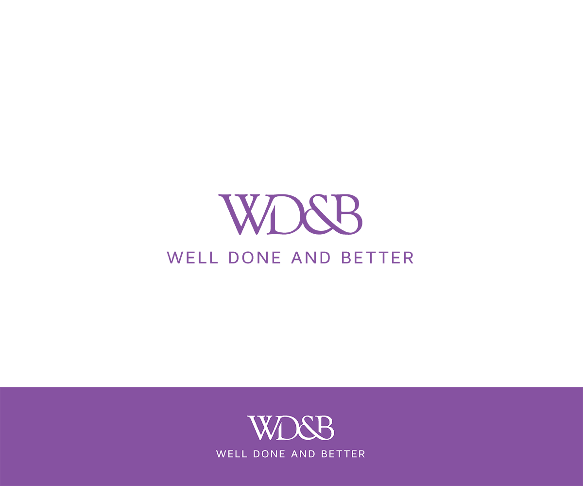 Design de Logo par saulogchito pour Well Done and Better | Design #16519706