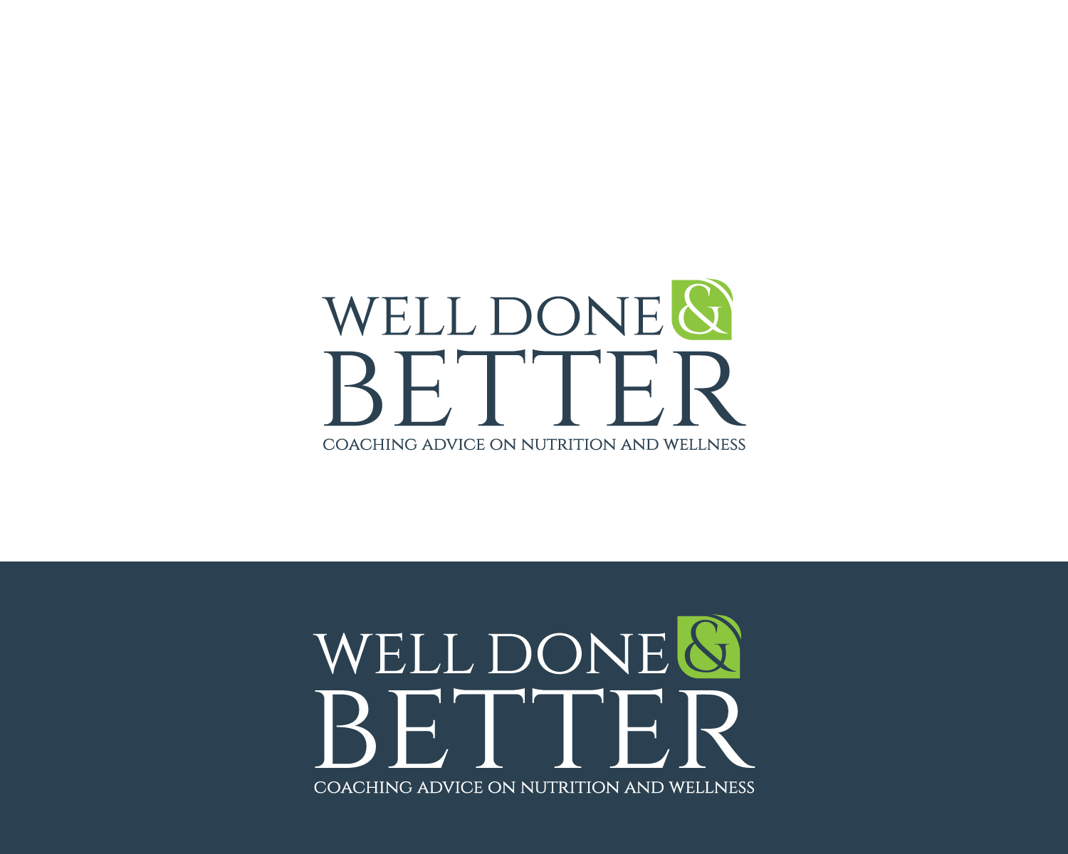 Logo Design by Atec for Well Done and Better | Design #16449439