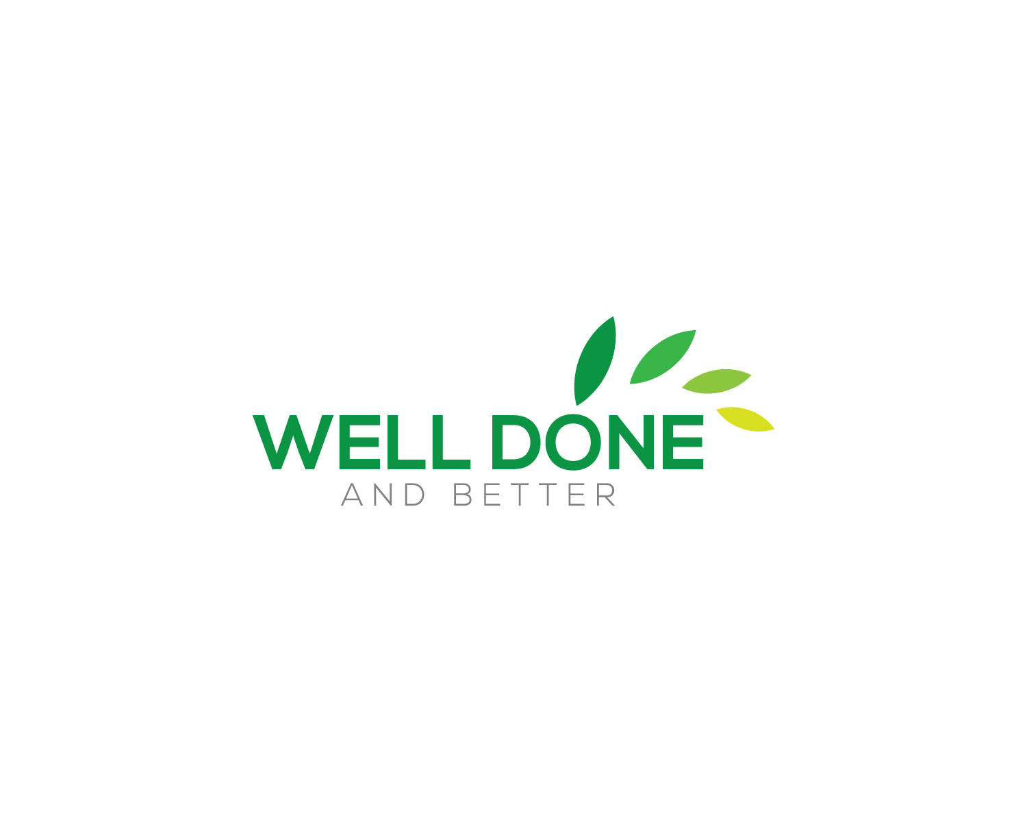 Logo Design by MAWBM for Well Done and Better | Design #16447792