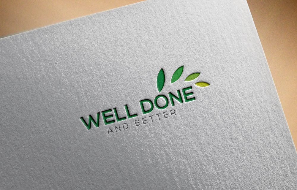 Logo Design by MAWBM for Well Done and Better | Design #16447793