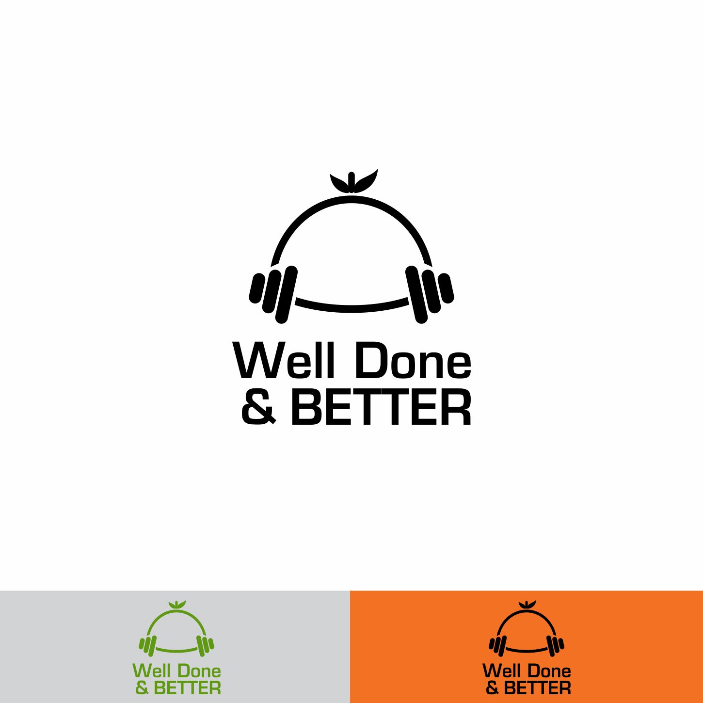 Logo Design by ev. for Well Done and Better | Design #16437946