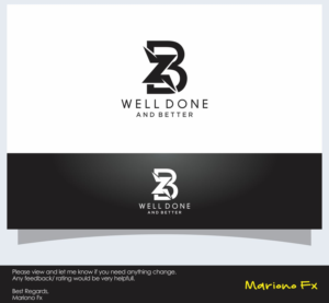 Logo Design by Mariono Fx for Well Done and Better | Design: #16434373
